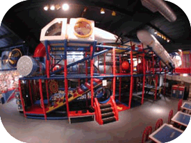 large indoor play structure